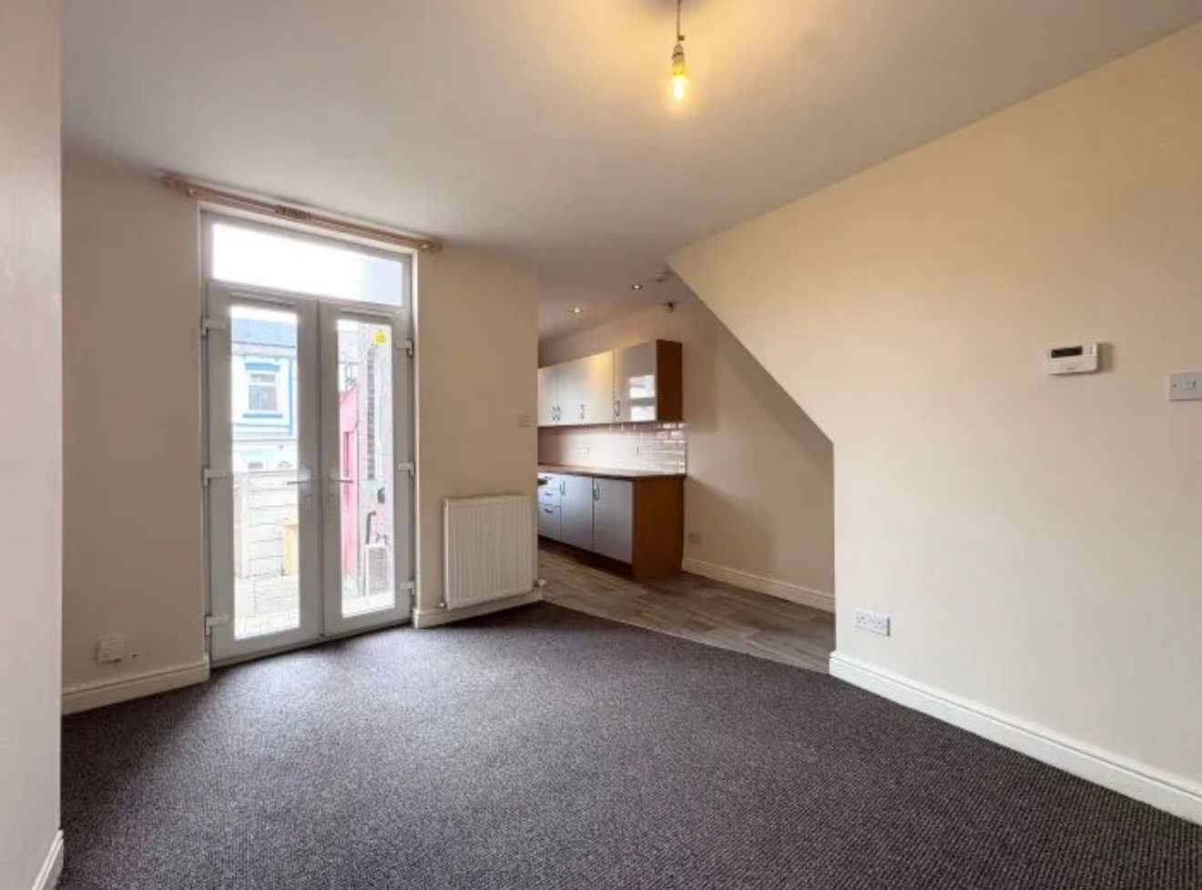 Property videography Bolton - room before AI transformation